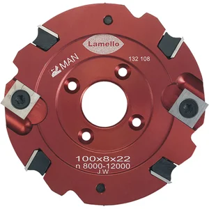 LAMELLO Wendeschneidenfräser HW 100 x 8 x 22 mm Z4+V4