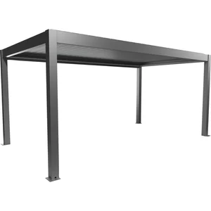 BIOHORT Pergola Gr. 5,5 x 3 quarzgrau