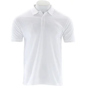 FRUIT OF THE LOOM Polo-Shirt Piqué Type F502 weiß M