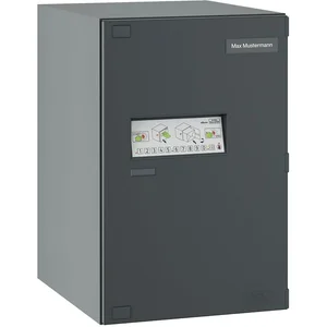 BURG Paketbox eBoxx EASY+ E 635, Breite 380, Höhe 575 mm, anthrazit