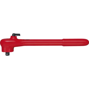 KNIPEX Umschaltknarre isoliert 9841 mit Vierkant 1/2", links/rechts umschaltbar