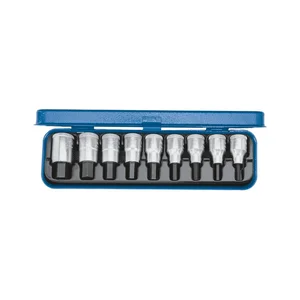GEDORE Schraubendreher-Einsatz-Satz Zoll IN19PA 1/2"vierkant 9-teilig