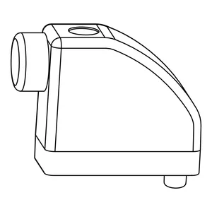 MACO HS Anschlagpuffer, Flügelabstand 28 mm, silber (101680)