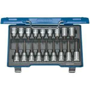 GEDORE Schraubendreher-Einsatz-Satz ITX19LKP 1/2" vierkant Torx® 18-teilig