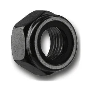 DIN985/ 6-8 M 6 verzinkt schwarz Sicherungsmutter niedrige Form