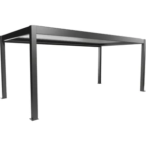 BIOHORT Pergola Gr. 6 x 3,5 dunkelgrau/silber