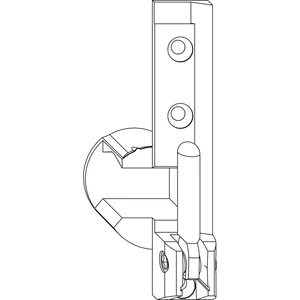 MACO Ecklager TO, 12/20 mm, rechts, 130 kg, silber (54722)