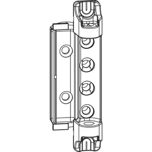 MACO Scherenlager DT160, 12/20 mm, 160 kg, silber (227471)