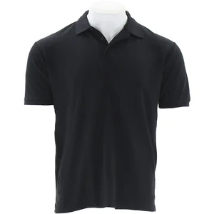 FRUIT OF THE LOOM Polo-Shirt Piqué Type F502 schwarz L