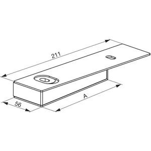 GU Thermostep 204 Rahmen-Eckverbinder-Set unten IV88/90/92