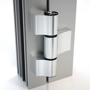 HAHN Türband 4 AT, 3-teilig 20/86/58 mit Ankerschraube, weiß RAL 9016