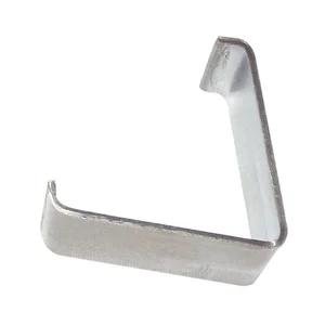 Federklammer für Zargen, 25 x 25 x 13 x 1,2 mm, Stahl verzinkt