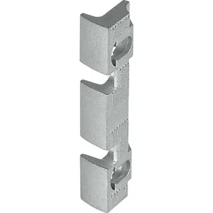 Aufschraubstück Serie 118, 44,5 x 14 x 8,5 mm, Stahl verzinkt