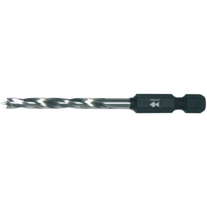 FISCH Holzspiralbohrer mit 1/4" Bit Aufnahme Bohrer ø 5 mm