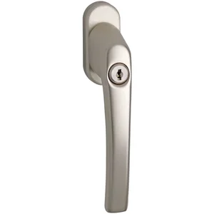 ROTO Fenstergriff ROTOLINE - Sperrzylinder, 40 Nm, Aluminium champagne eloxiert