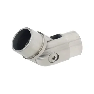 CROSO Gelenkstück für Rohr ø 42,4 x 2,0 mm, Edelstahl geschliffen V2A