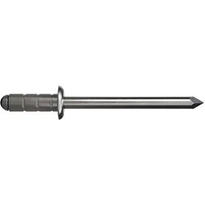 GESIPA Poly Grip Mehrbereichsniete Flachrundkopf 4.0x13 Aluminium mit A2-Dorn