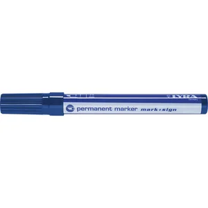 LYRA Permanent-Marker 111 Strichbreite 2-6 mm blau schräge Spitze