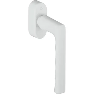 HOPPE Fenstergriff HAMBURG SecuForte, VK 7x32-42,90°, Aluminium weiß