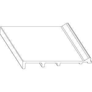 MACO Fiber-Therm Zwischenprofil 155 L=2500 mm B=155 mm GFK silber (480545)