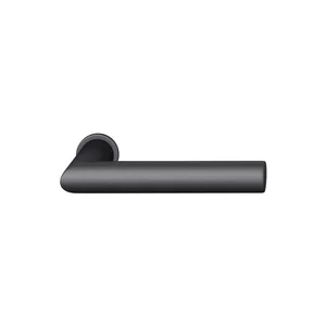 FSB Steckgriff 15 1076 auf Mini-Rosette, Türstärke 39-48 mm, Aluminium schwarz