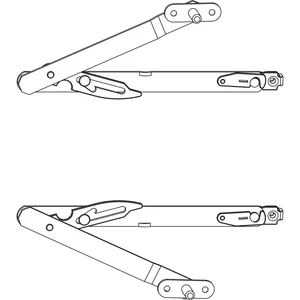 MACO Fang- und Putzschere Gr. 1, FFH 300-500 mm, silber, Lasche (455347)