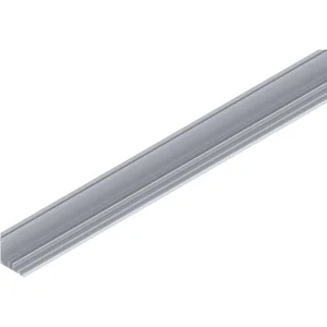 SOLIDO/HELM Blende zu Anschlagschiene L=2500 mm auf Maß silber eloxiert