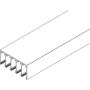 VITRIS Atrivant 80 Deckenschiene niedrig 5-bahnig Anthrazit RAL 7016 L=6000 mm