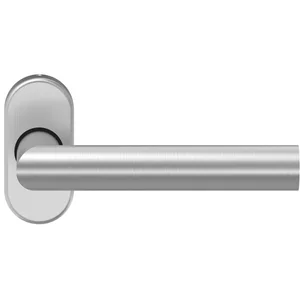 Drückerlochteil D 310 - auf Rosette, VK: 8 mm, Edelstahl matt