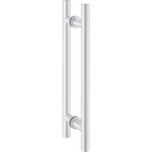 KWS Türgriff 8142, Länge 350 mm, Aluminium silber eloxiert