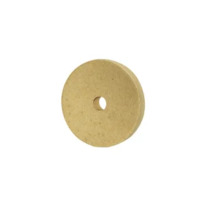 Filzscheibe ø 125 mm Breite 20 mm Bohrung 20 mm