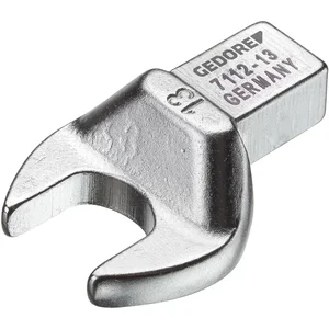 GEDORE Einsteckmaulschlüssel 7112-12 Aufnahme 9 x 12 vierkant 12 mm