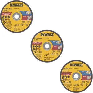 DEWALT Trennscheibe gerade 76 x 1,6 x 9,5 mm Metall/Inox