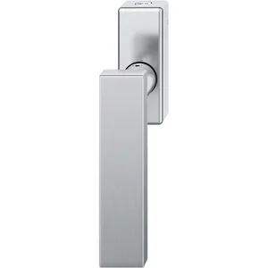 FSB Fenstergriff 34 1003 abschließbar eckige Rosette, Edelstahl matt