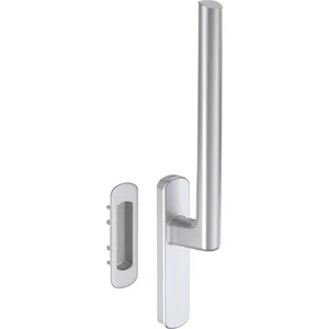 MACO HS Griffgarnitur 12, innen, TS 56-68 mm, Alu silber eloxiert (103632)
