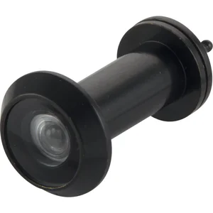 SOLIDO Türgucker ø 14, Linse 200°, TS 35-55 mm, schwarz, brandschutztauglich