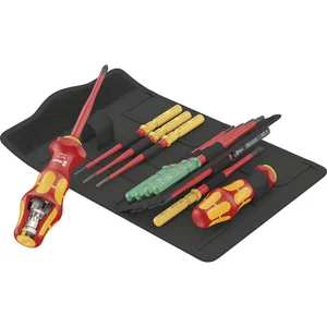 WERA VDE-Wechselklingen-Satz KK 16 Turbo i 1 PH/PZ/PZS/Torx®/Schlitz 16-teilig