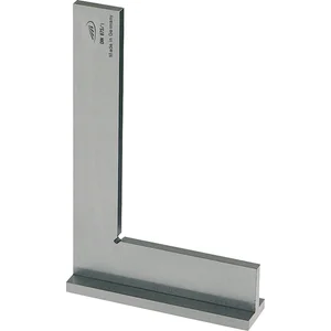 Präzisions Stahlwinkel DIN875-1 Inox mit Anschlag Schenkellänge 200 x 130 mm