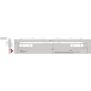 DORMAKABA Türschließer TS 98 XEA GSR-BG-V, EN 1-6, mit Gleitschiene, silber