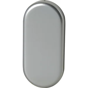 FSB Blindrosette 17 1757 oval, Aluminium silber eloxiert