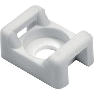 Befestigungssockel für Kabelbinder 5 mm zum Schrauben und Nieten