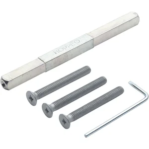 HOPPE Befestigungsset zu Drückergarnituren, Türstärke 97 - 102 mm