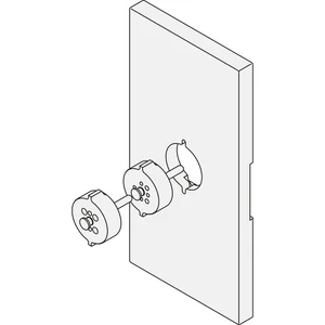 Frässchablone zu Holzfenster - Steckgriffen