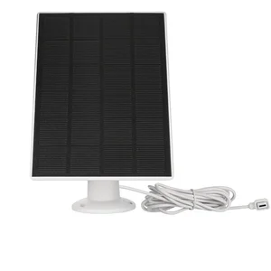 ABUS Solarladepanel zu Akku Pro Kamera 170x120x10 mm inkl. 3 Meter Kabel, weiß
