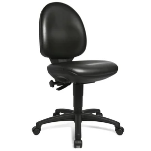 TOPSTAR Drehstuhl Tec50 Kunstleder Gleiter, Fußring