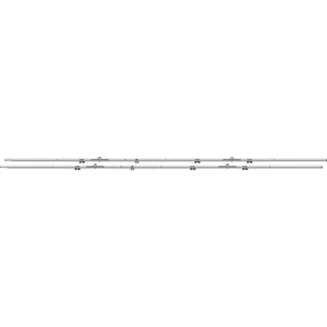 MACO SKB-Z Breitenteil-Set Gr. 5, 2iS, FFB 1651-1850 mm, silber (465741)