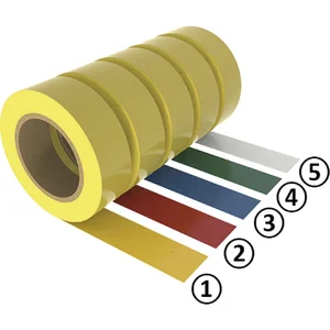 FATH Bodenmarkierungsband rot 75mm x 50m