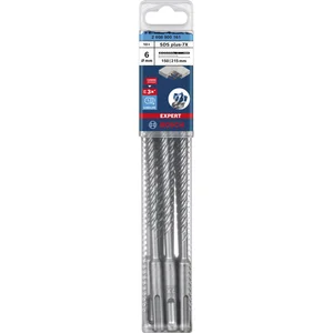 BOSCH HM-Hammerbohrer SDS-Plus-7X Länge 265mm ø 10 mm - 10 Stück