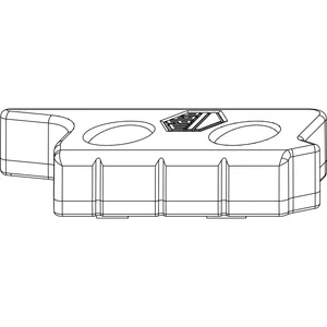 MACO MM Hebeteil Falzluft 12 mm Eurofalz 18 mm 9V silber links (356299)