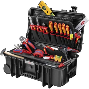 KNIPEX Werkzeugkoffer Robust26 Move Elektro 550x225x350 mm 22-teilig